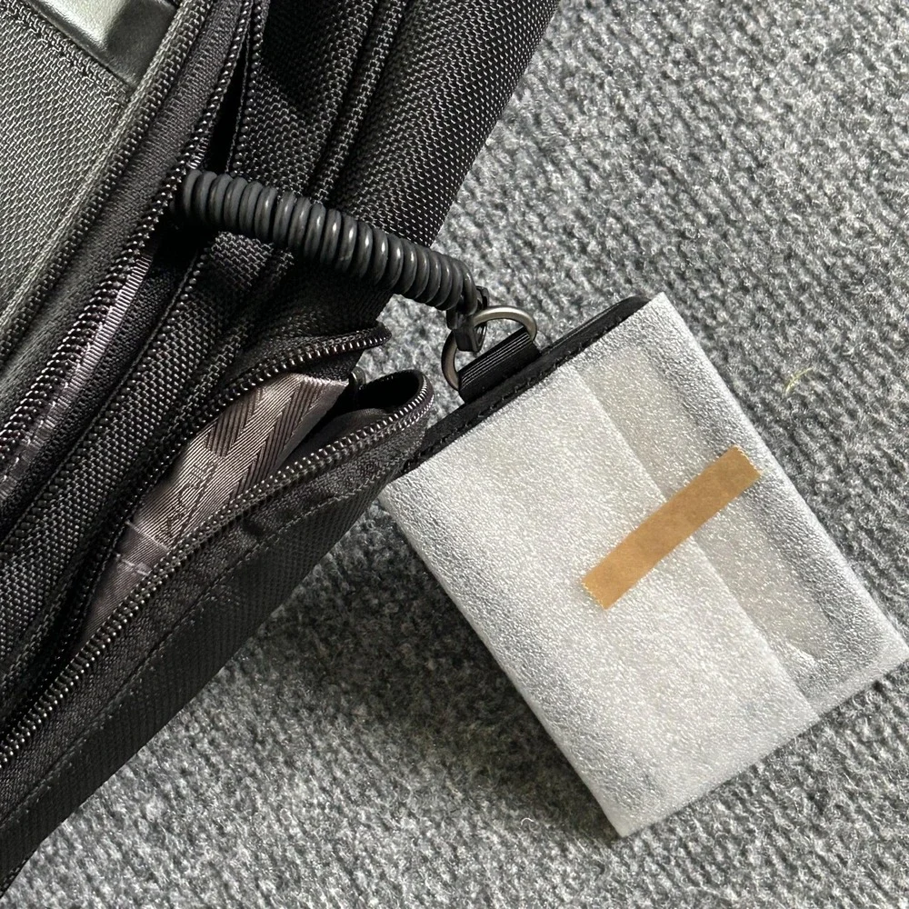 TUMI Alpha Ballistic Nylon Bag Compact Backpack Laptop‎ Travel Commuter EUC